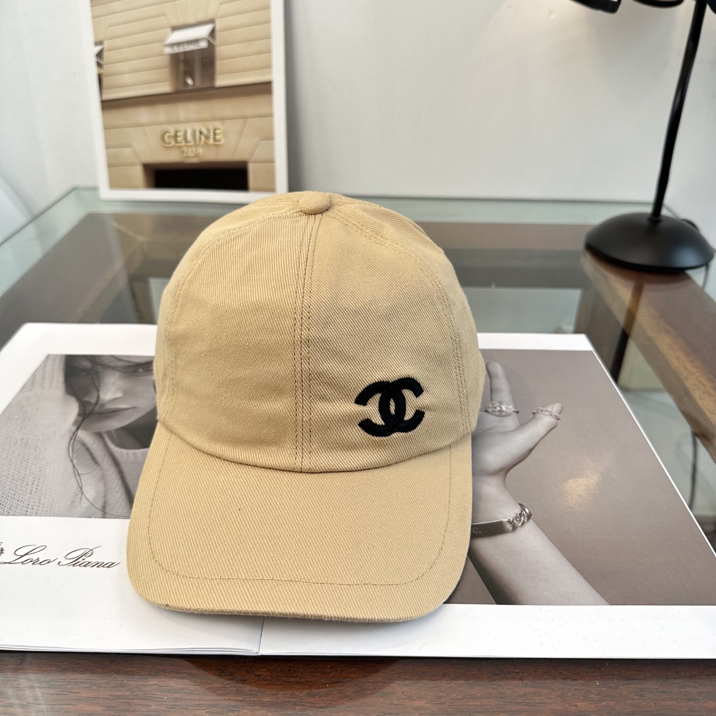 【CHANEL香奈儿】新款高级感唯美纹路小香风鸭舌帽 ，遮阳又超好搭配，出街单品 高货版本原单品质👄