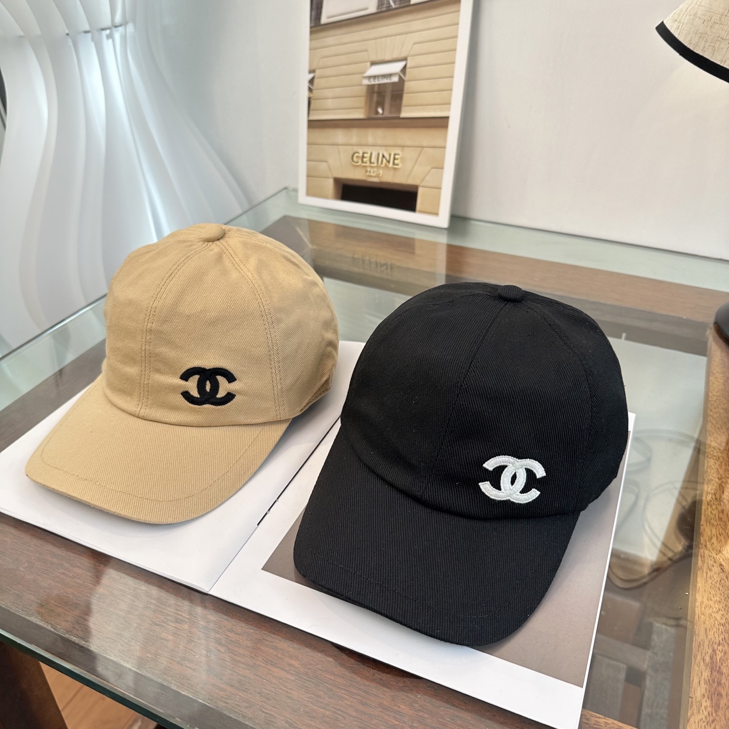 【CHANEL香奈儿】新款高级感唯美纹路小香风鸭舌帽 ，遮阳又超好搭配，出街单品 高货版本原单品质👄