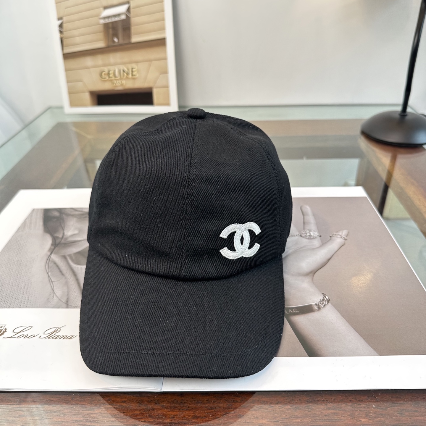 【CHANEL香奈儿】新款高级感唯美纹路小香风鸭舌帽 ，遮阳又超好搭配，出街单品 高货版本原单品质👄