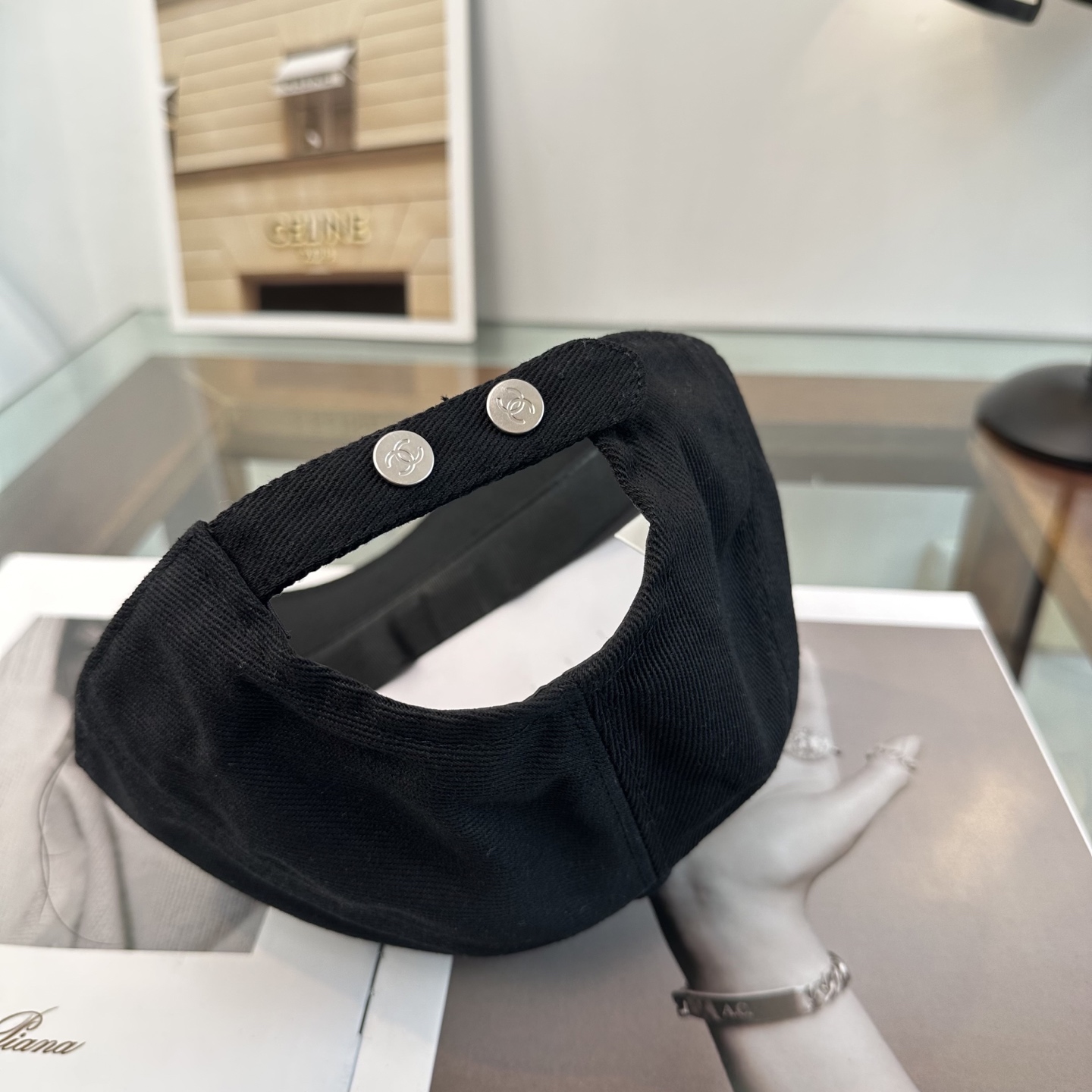 【CHANEL香奈儿】新款高级感唯美纹路小香风鸭舌帽 ，遮阳又超好搭配，出街单品 高货版本原单品质👄