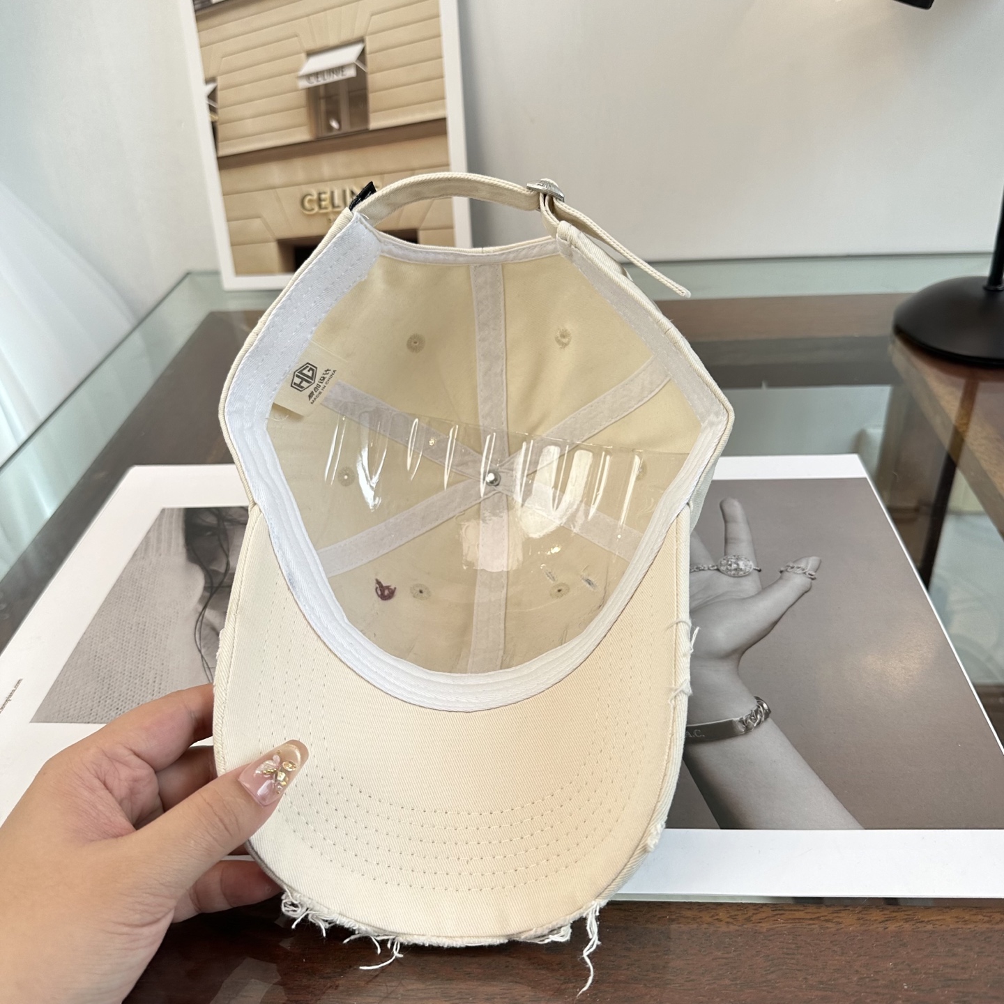 Chrome Hearts 克罗心💓早春韩版时尚复古拼色牛仔棒球帽🧢鸭舌帽