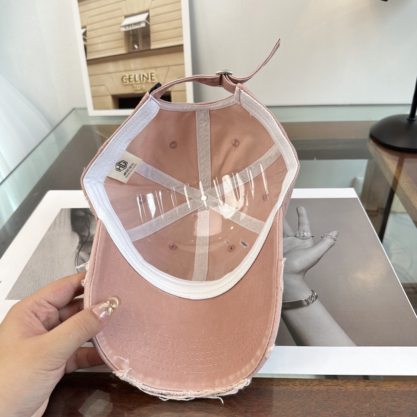 Chrome Hearts 克罗心💓早春韩版时尚复古拼色牛仔棒球帽🧢鸭舌帽