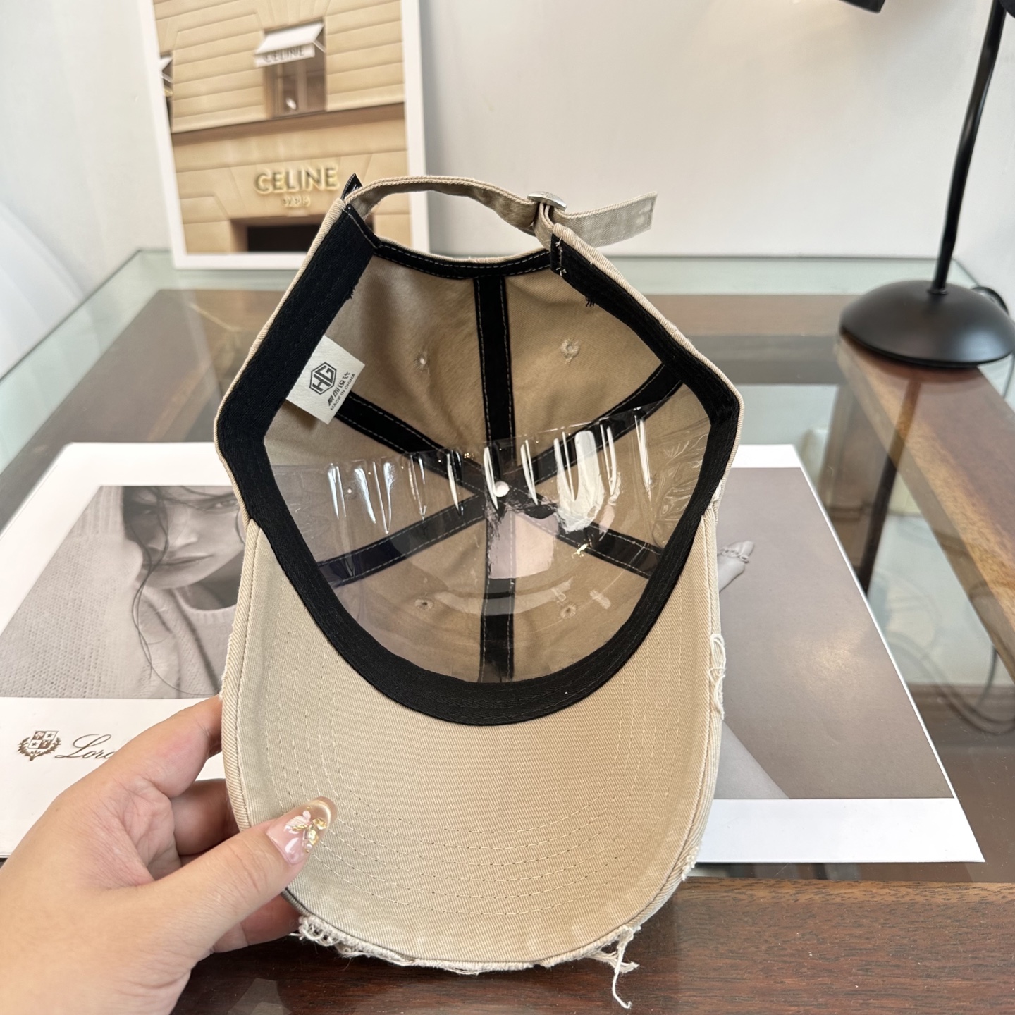 Chrome Hearts 克罗心💓早春韩版时尚复古拼色牛仔棒球帽🧢鸭舌帽