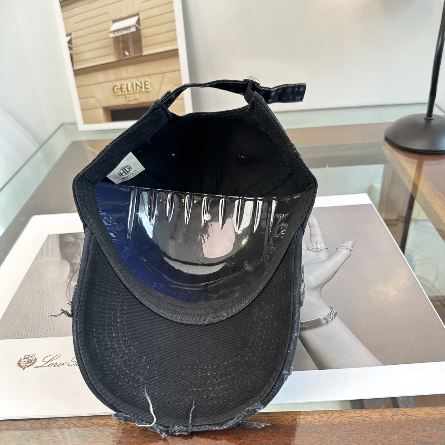 Chrome Hearts 克罗心💓早春韩版时尚复古拼色牛仔棒球帽🧢鸭舌帽