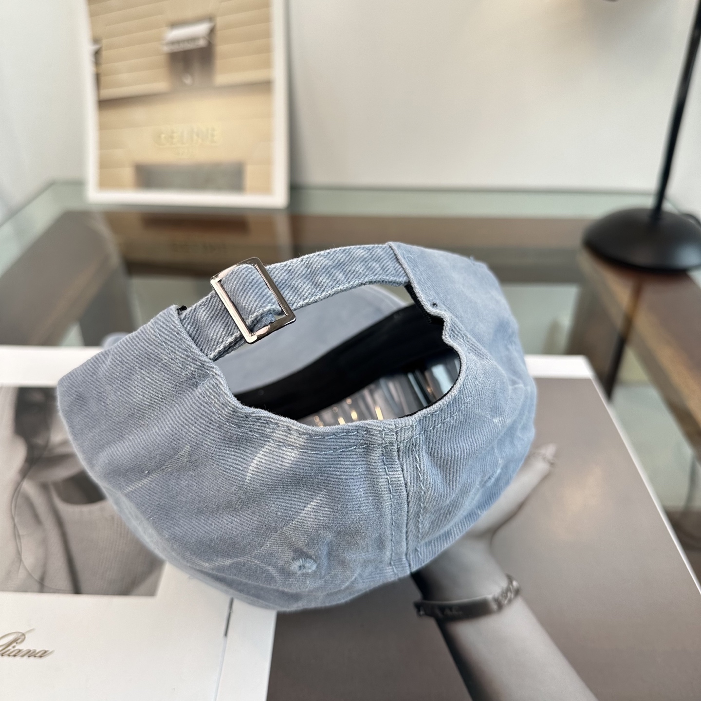 Chrome Hearts 克罗心💓早春韩版时尚复古拼色牛仔棒球帽🧢鸭舌帽