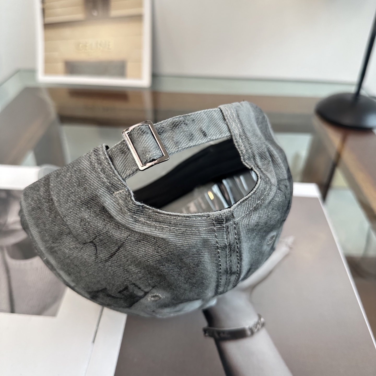 Chrome Hearts 克罗心💓早春韩版时尚复古拼色牛仔棒球帽🧢鸭舌帽