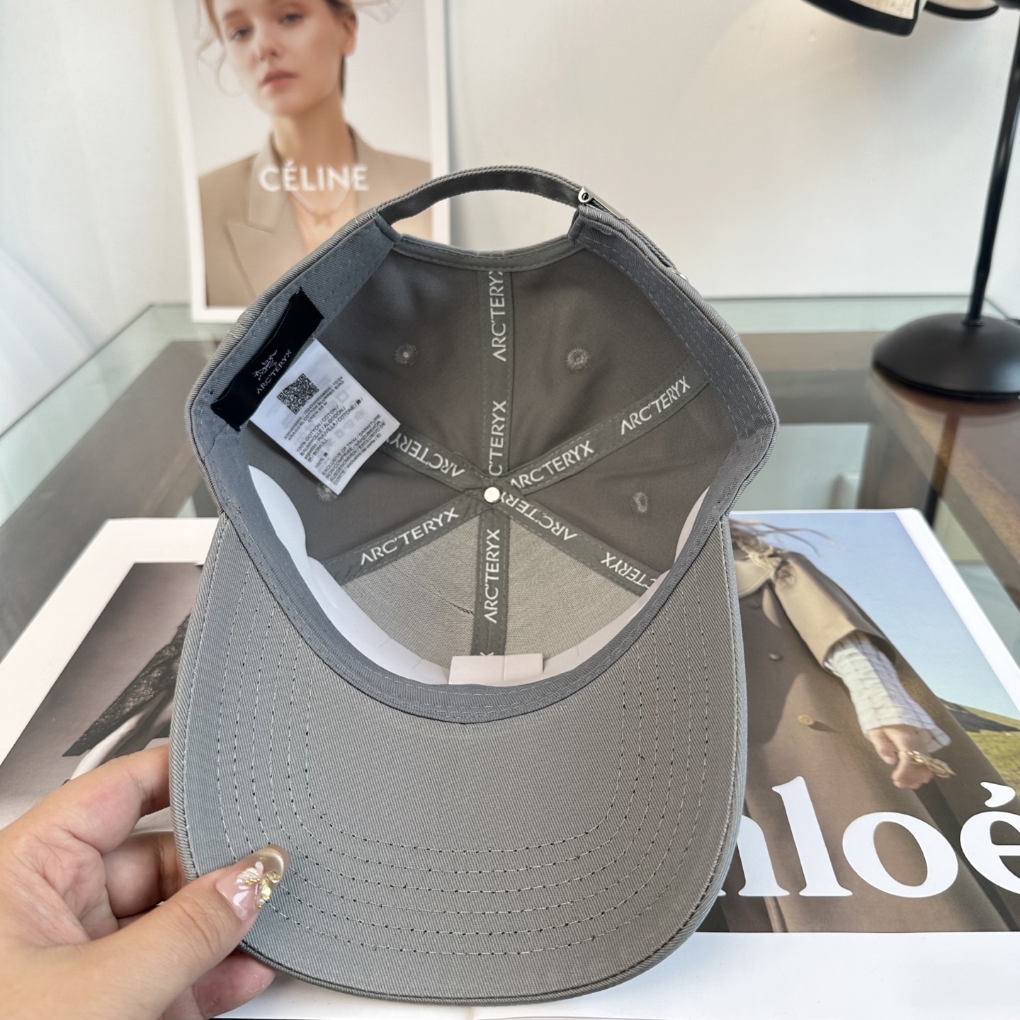 ARCTERYX SMALL BIRD HAT 始祖鸟刺绣标弯檐棒球帽轻量帽子防晒帽遮阳帽情侣款SMAL