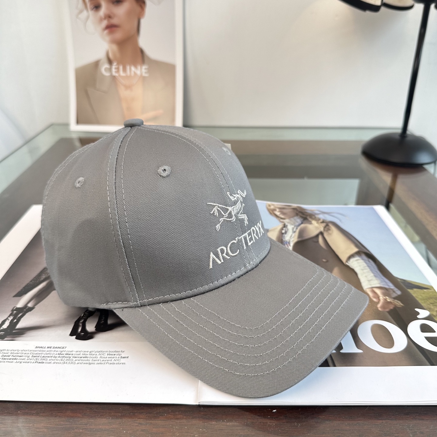 ARCTERYX SMALL BIRD HAT 始祖鸟刺绣标弯檐棒球帽轻量帽子防晒帽遮阳帽情侣款SMAL