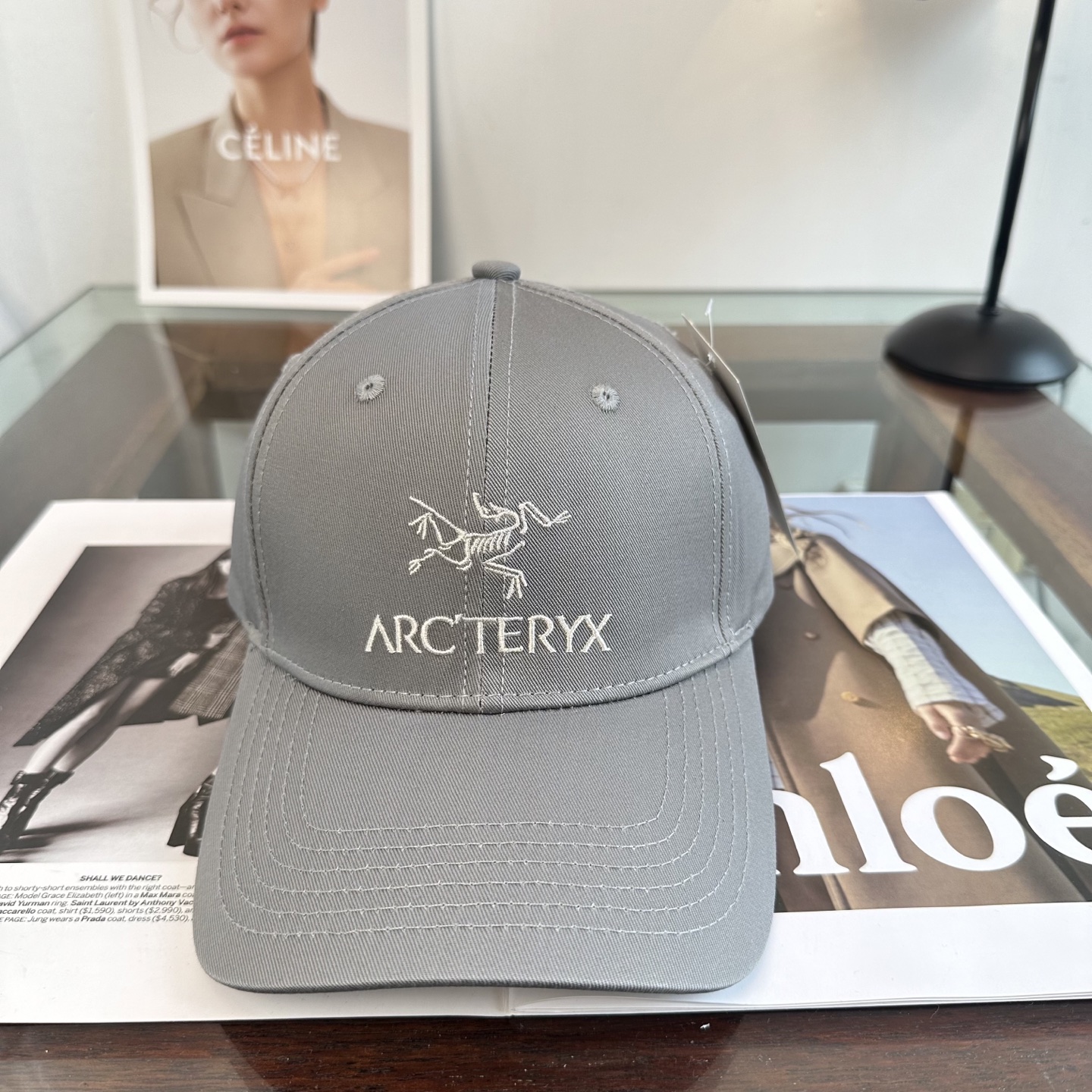 ARCTERYX SMALL BIRD HAT 始祖鸟刺绣标弯檐棒球帽轻量帽子防晒帽遮阳帽情侣款SMAL
