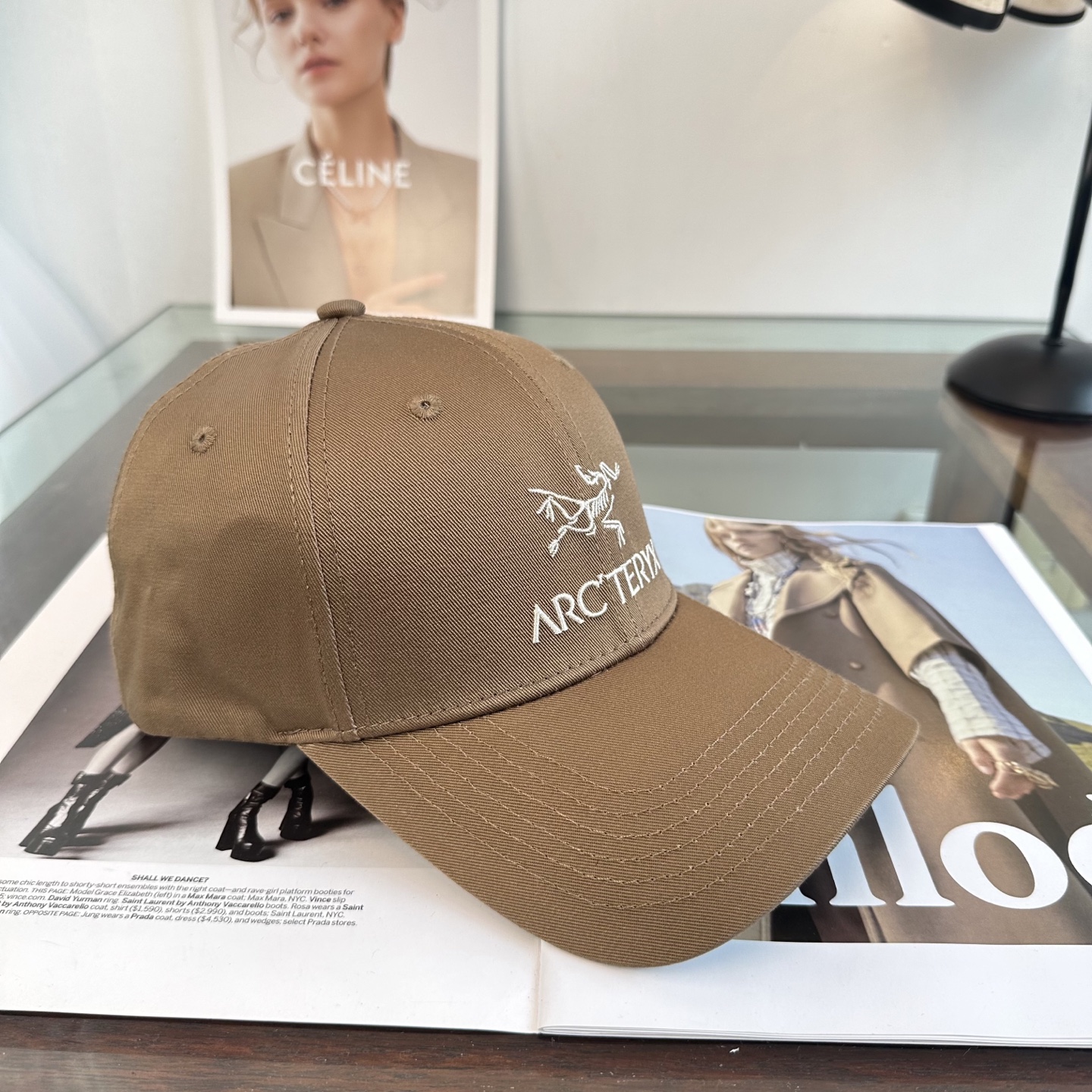 ARCTERYX SMALL BIRD HAT 始祖鸟刺绣标弯檐棒球帽轻量帽子防晒帽遮阳帽情侣款SMAL