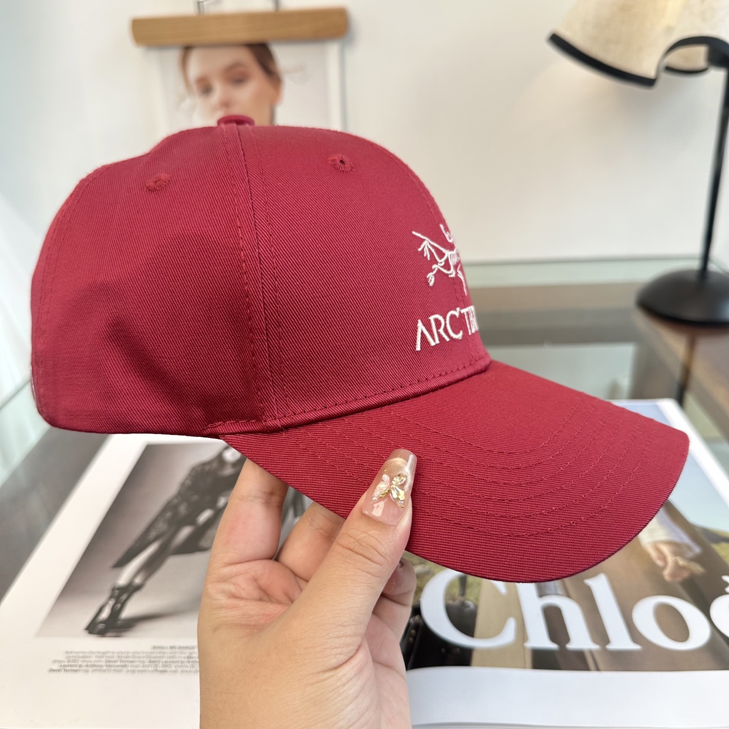 ARCTERYX SMALL BIRD HAT 始祖鸟刺绣标弯檐棒球帽轻量帽子防晒帽遮阳帽情侣款SMAL