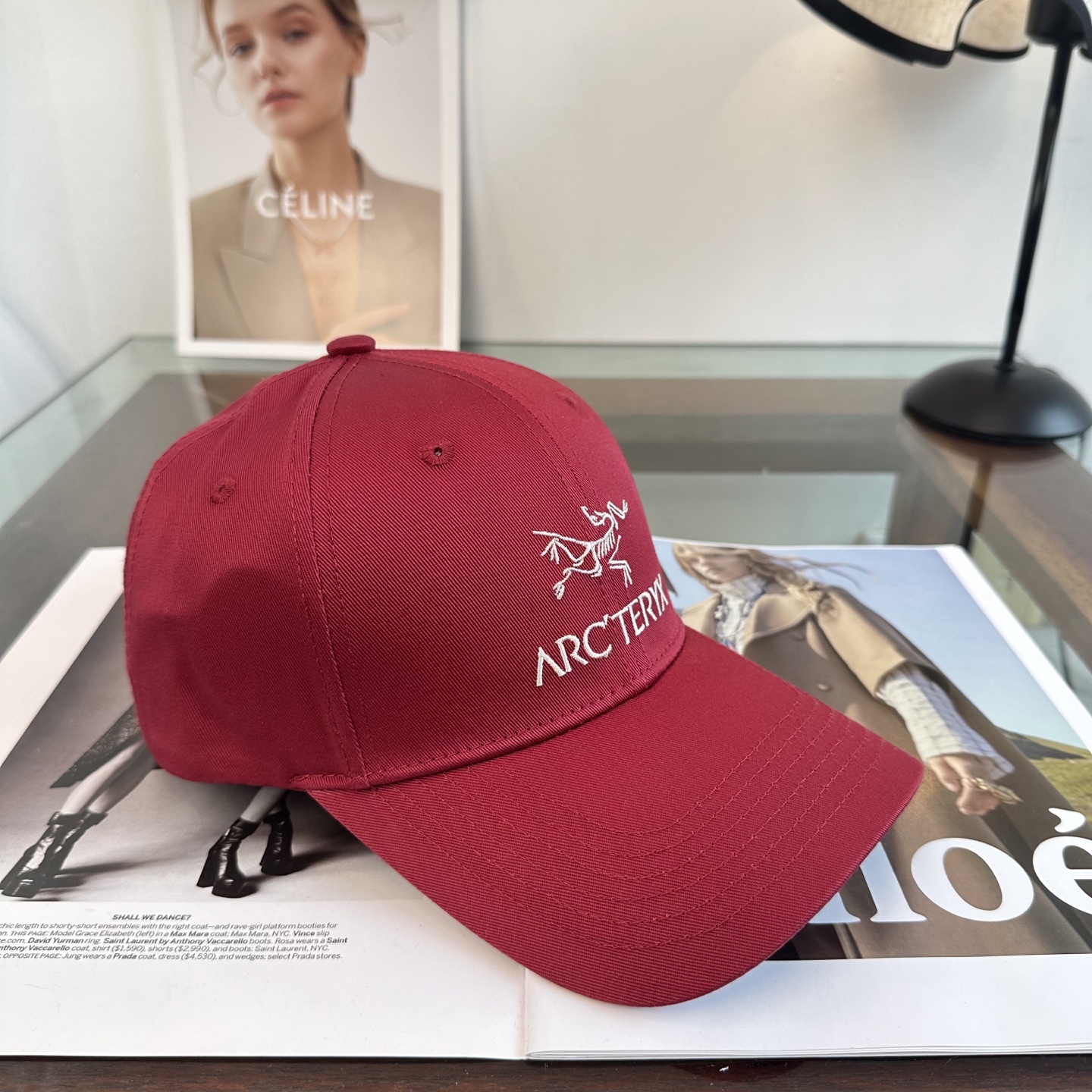 ARCTERYX SMALL BIRD HAT 始祖鸟刺绣标弯檐棒球帽轻量帽子防晒帽遮阳帽情侣款SMAL