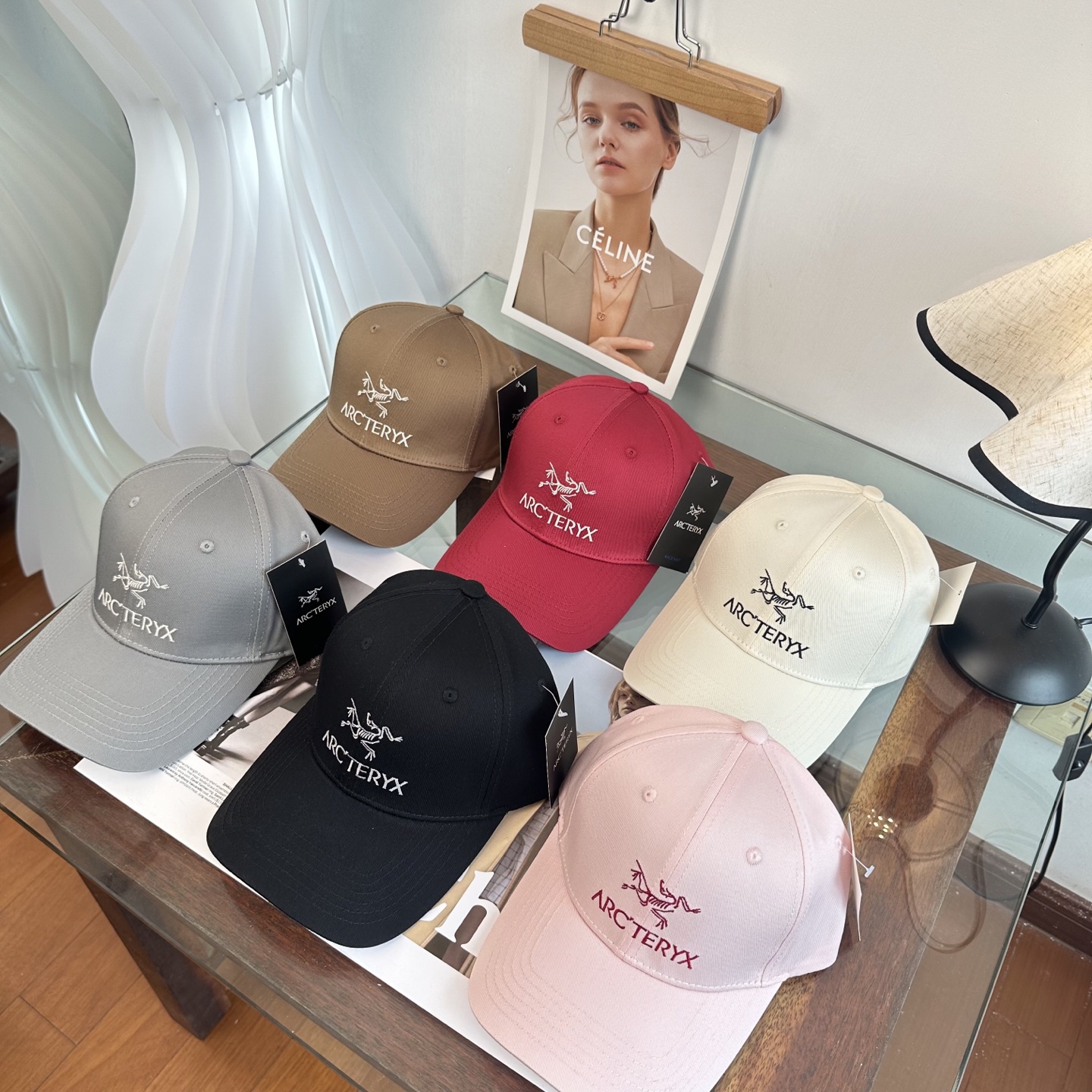 ARCTERYX SMALL BIRD HAT 始祖鸟刺绣标弯檐棒球帽轻量帽子防晒帽遮阳帽情侣款SMAL