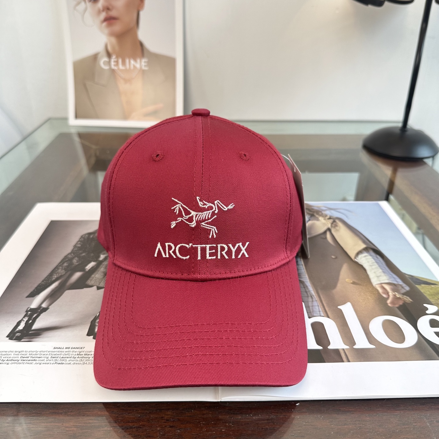 ARCTERYX SMALL BIRD HAT 始祖鸟刺绣标弯檐棒球帽轻量帽子防晒帽遮阳帽情侣款SMAL
