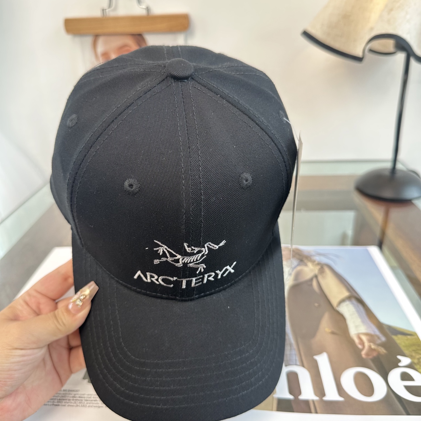 ARCTERYX SMALL BIRD HAT 始祖鸟刺绣标弯檐棒球帽轻量帽子防晒帽遮阳帽情侣款SMAL