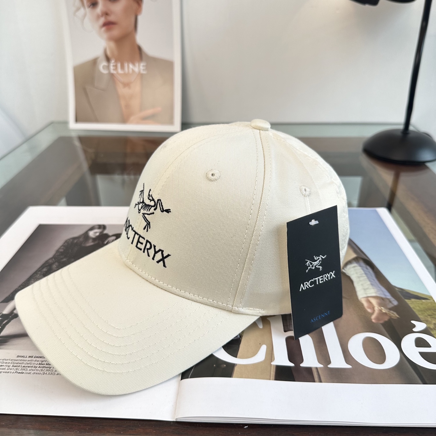 ARCTERYX SMALL BIRD HAT 始祖鸟刺绣标弯檐棒球帽轻量帽子防晒帽遮阳帽情侣款SMAL