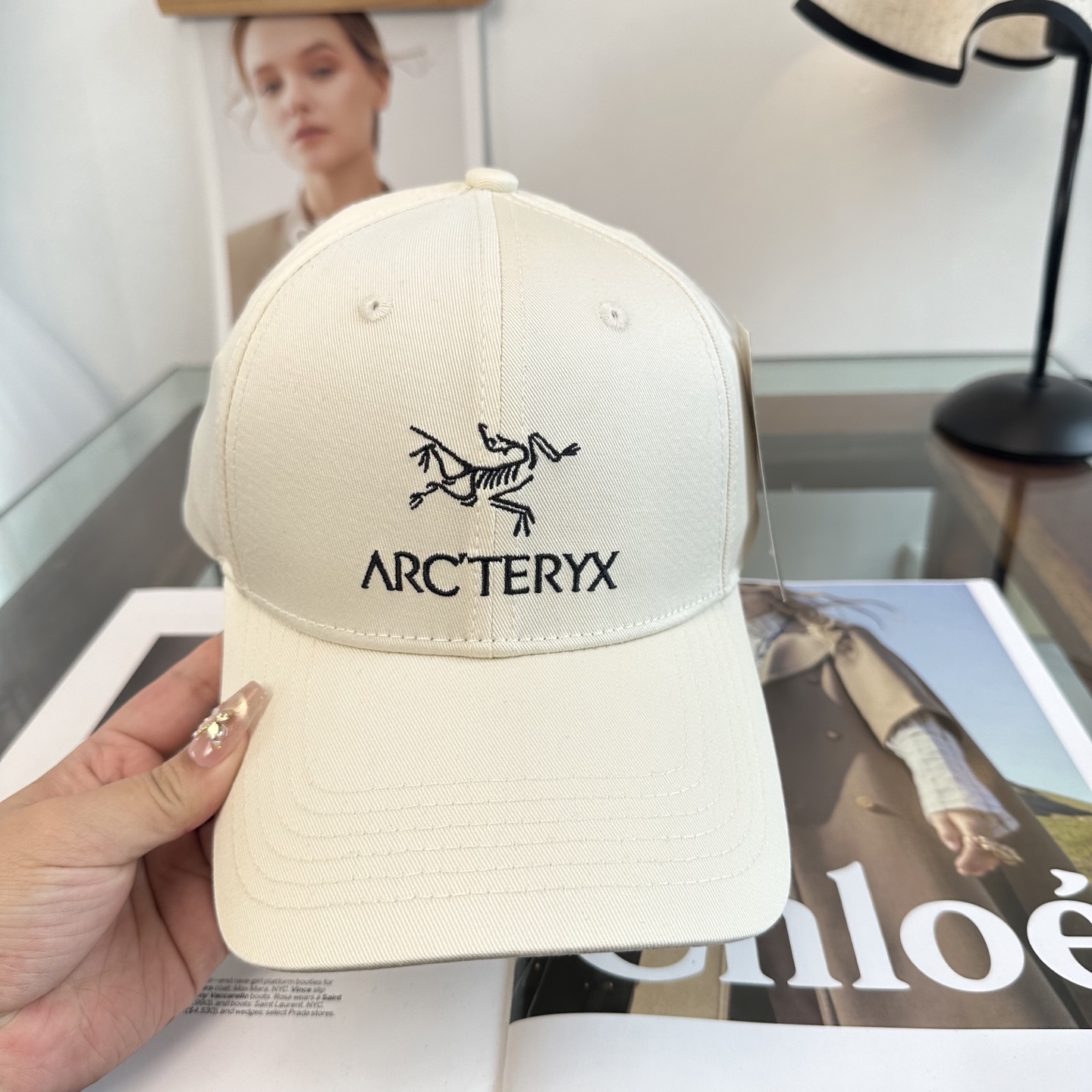 ARCTERYX SMALL BIRD HAT 始祖鸟刺绣标弯檐棒球帽轻量帽子防晒帽遮阳帽情侣款SMAL