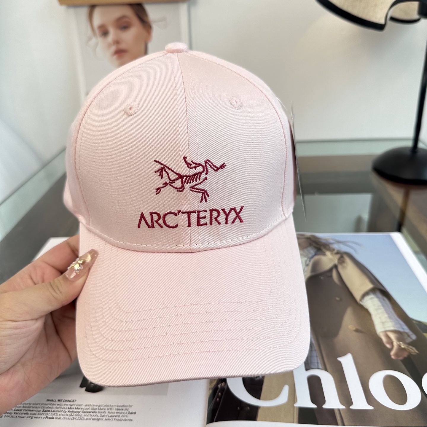 ARCTERYX SMALL BIRD HAT 始祖鸟刺绣标弯檐棒球帽轻量帽子防晒帽遮阳帽情侣款SMAL