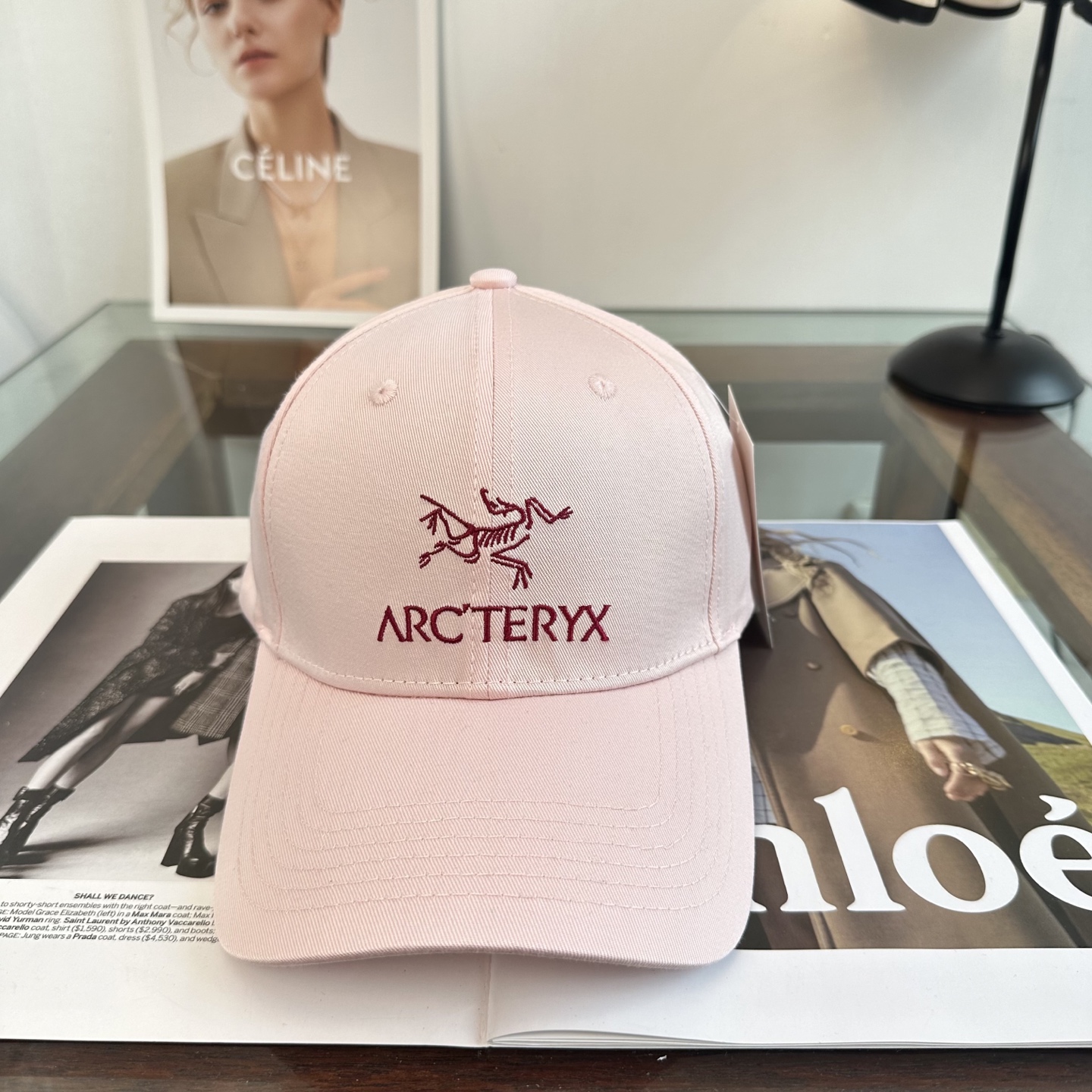 ARCTERYX SMALL BIRD HAT 始祖鸟刺绣标弯檐棒球帽轻量帽子防晒帽遮阳帽情侣款SMAL