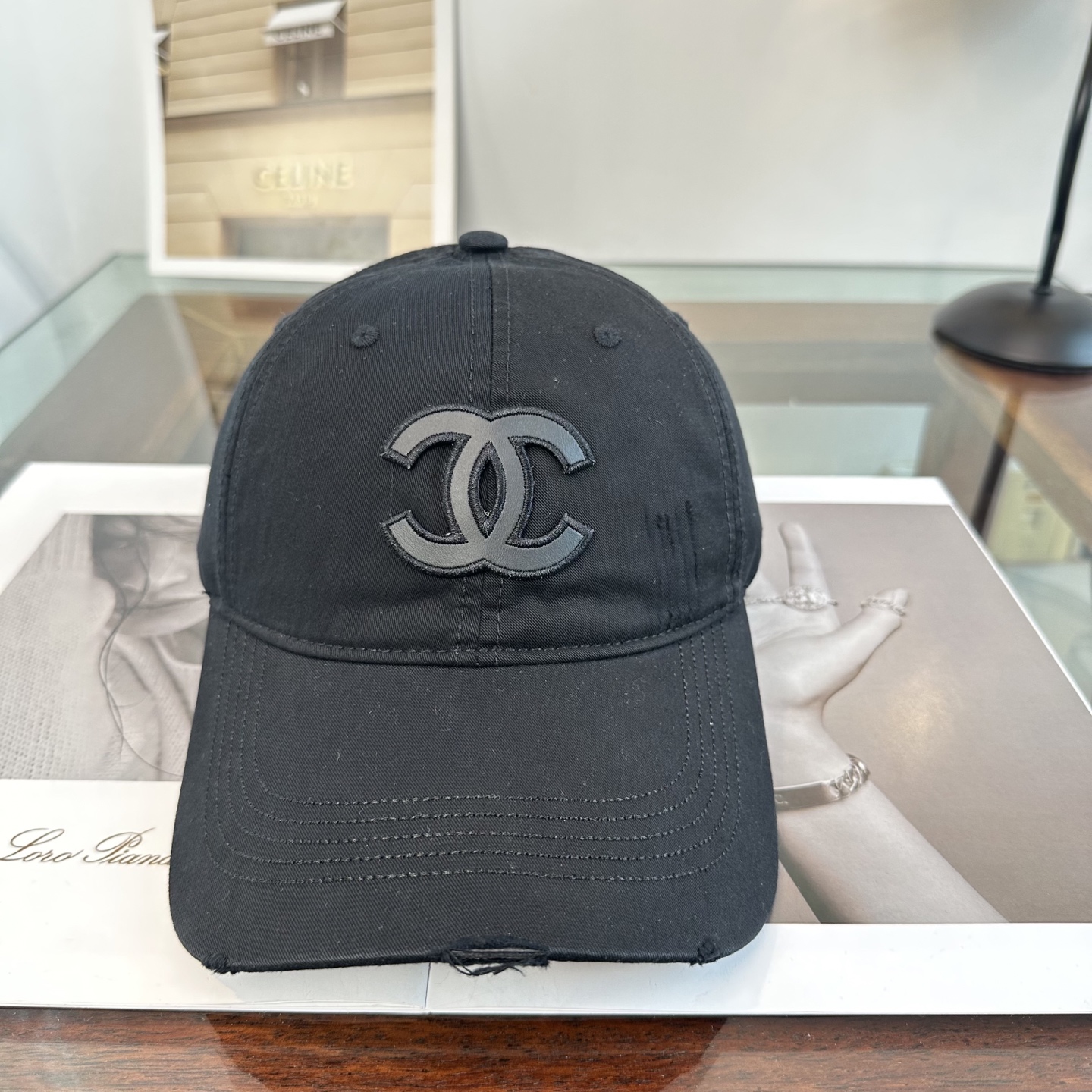 Chanel CHANEL香奈儿新款高级感唯美纹路小香风鸭舌帽 ，遮阳又超好搭配，出街单品 高货版本