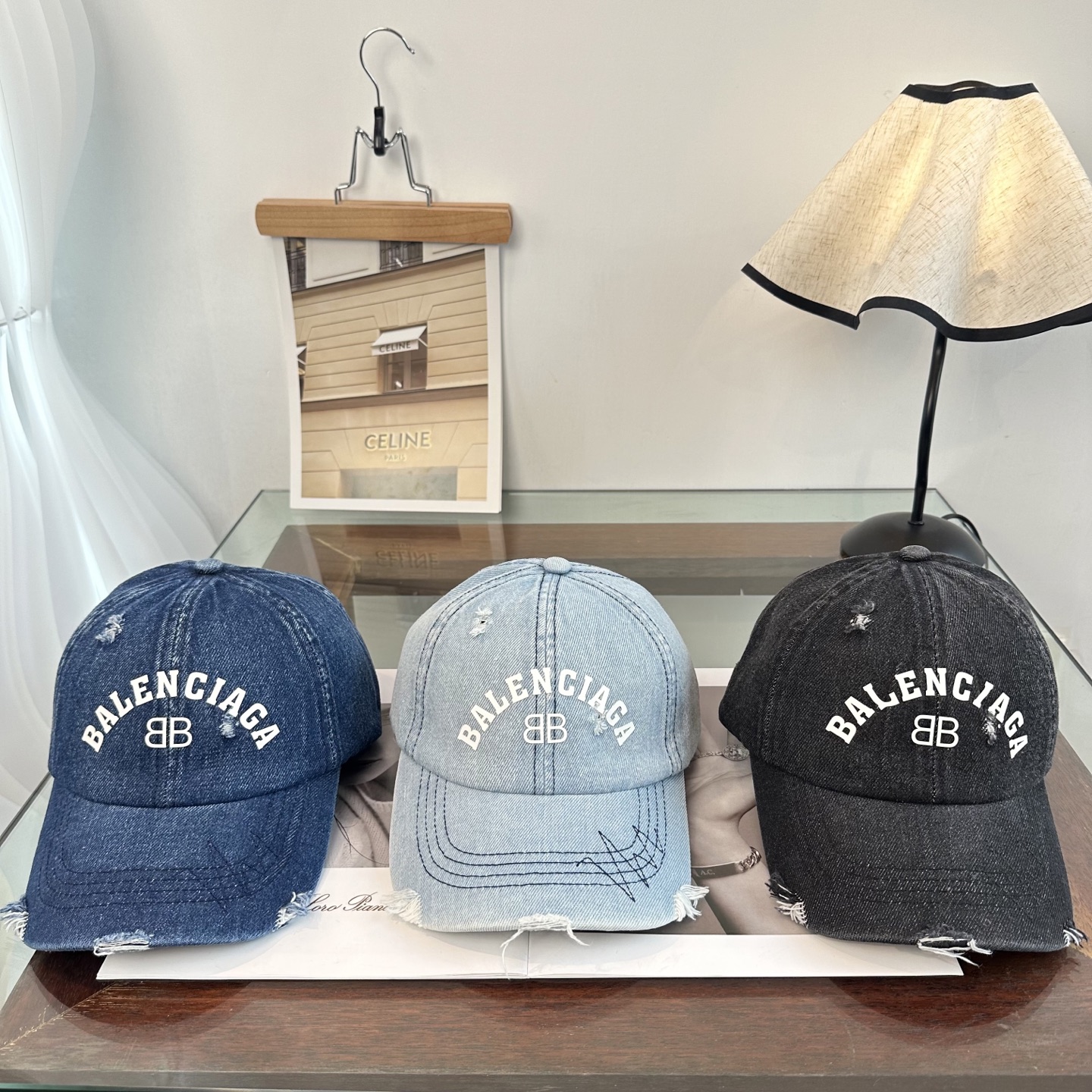 Balenciaga 新品Balenciaga 巴黎世家字母新款棒球帽