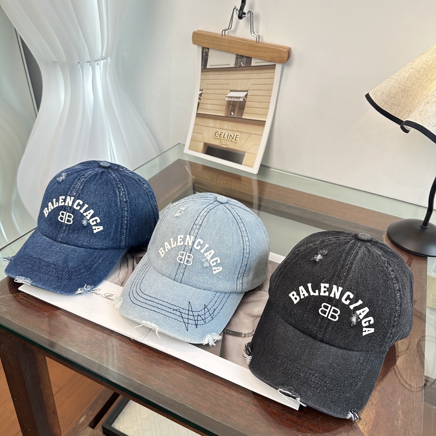Balenciaga 新品Balenciaga 巴黎世家字母新款棒球帽