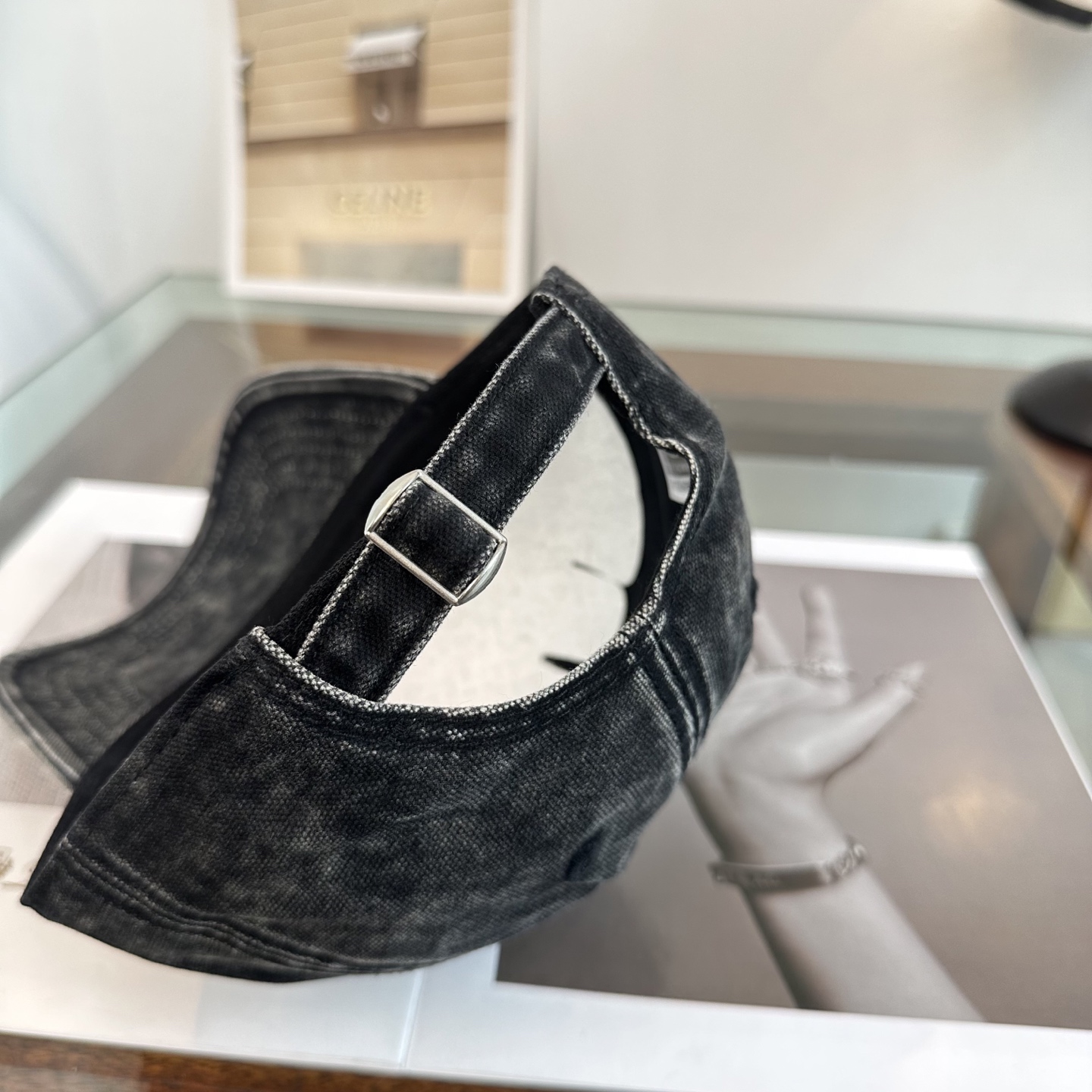 Chrome Hearts 克罗心💓早春韩版时尚复古拼色牛仔棒球帽🧢鸭舌帽