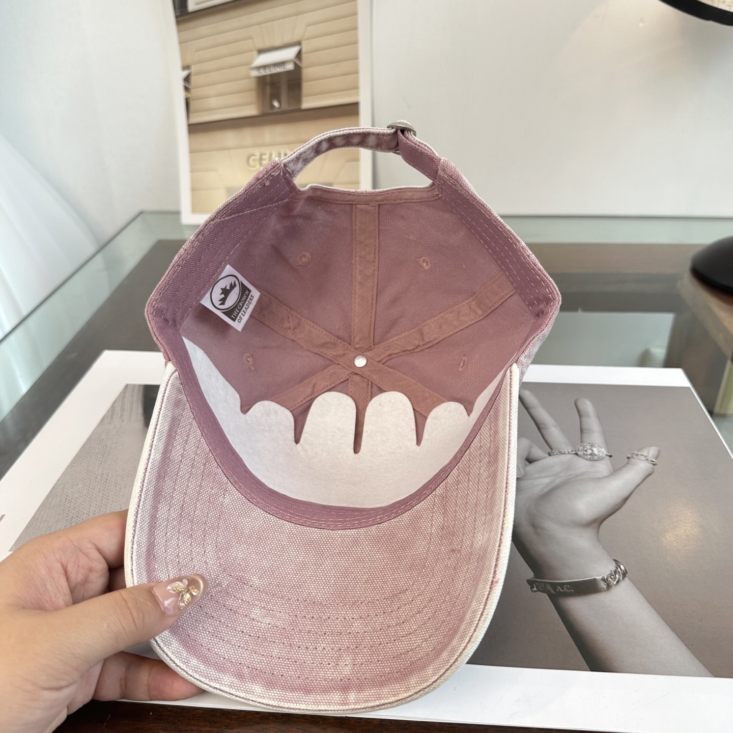 Chrome Hearts 克罗心💓早春韩版时尚复古拼色牛仔棒球帽🧢鸭舌帽
