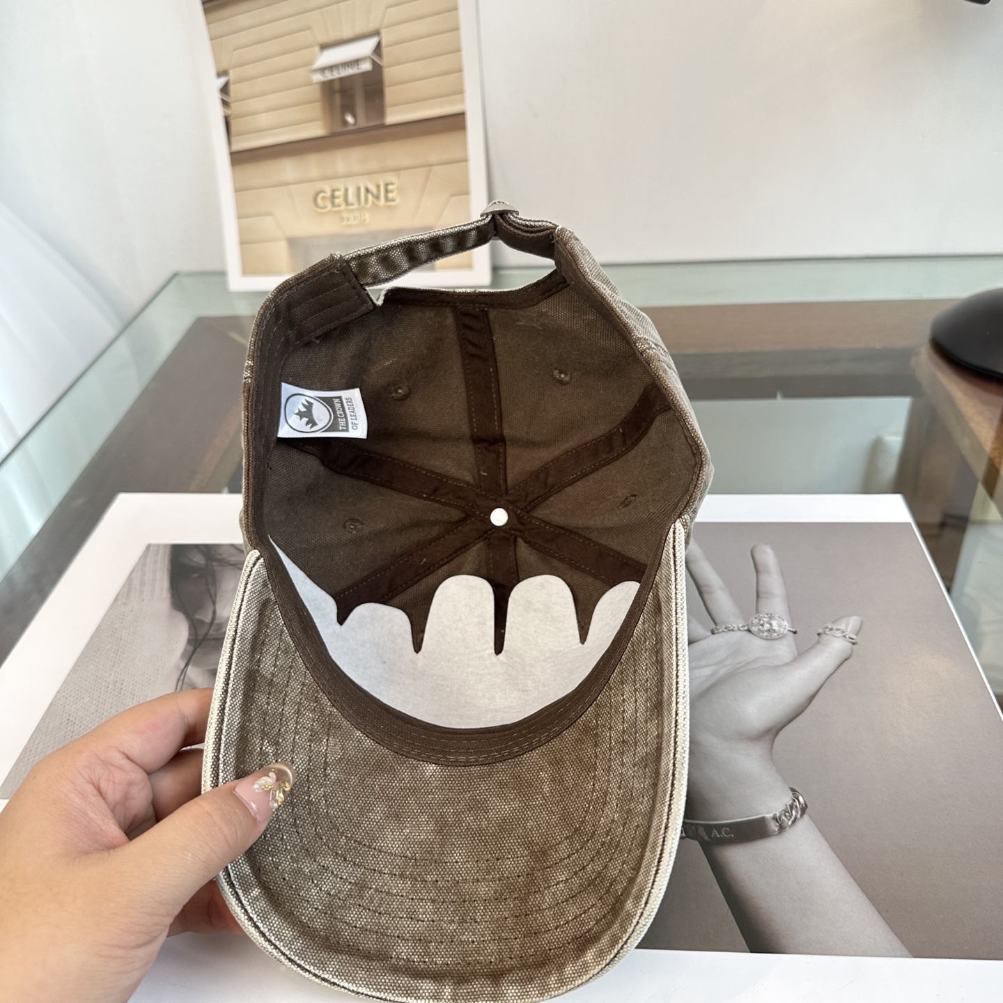 Chrome Hearts 克罗心💓早春韩版时尚复古拼色牛仔棒球帽🧢鸭舌帽