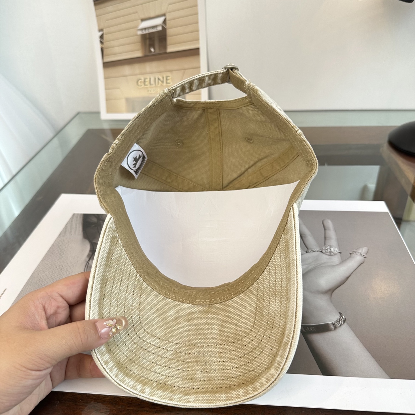Chrome Hearts 克罗心💓早春韩版时尚复古拼色牛仔棒球帽🧢鸭舌帽