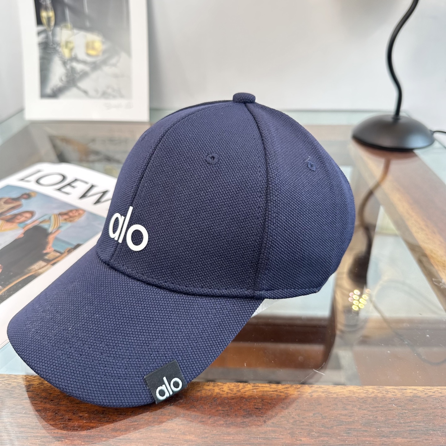 Alo 。爆款 新款棒球帽定制面料，简约时尚更透气，超火爆现货秒发