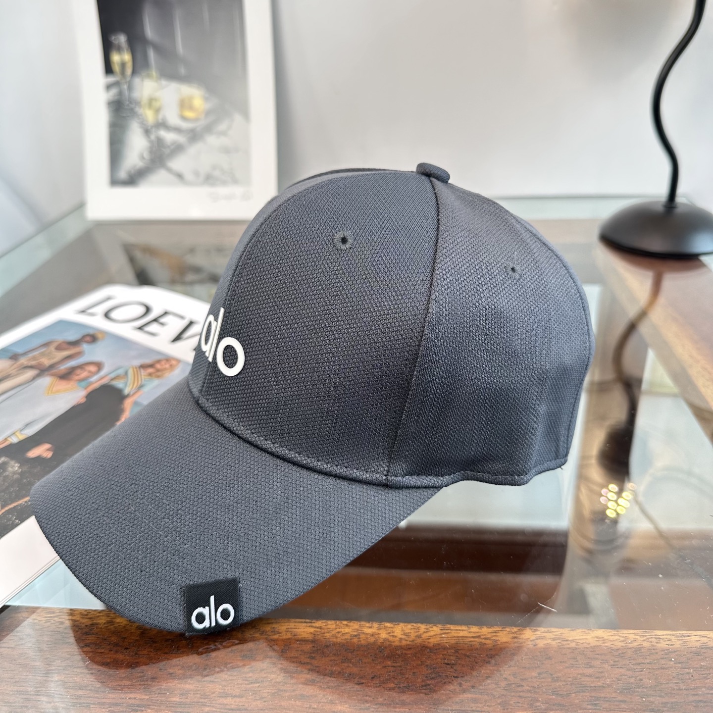 Alo 。爆款 新款棒球帽定制面料，简约时尚更透气，超火爆现货秒发