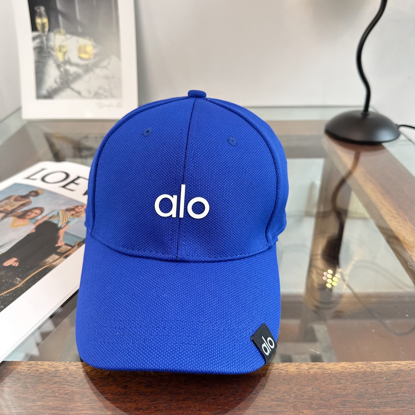 Alo 。爆款 新款棒球帽定制面料，简约时尚更透气，超火爆现货秒发