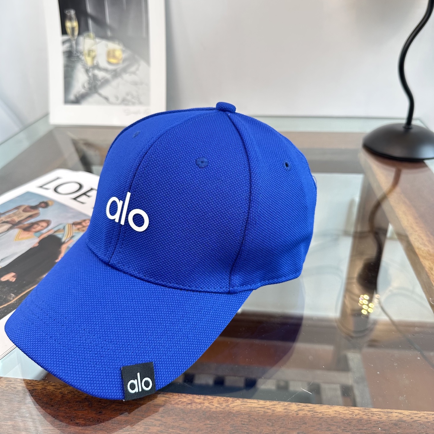 Alo 。爆款 新款棒球帽定制面料，简约时尚更透气，超火爆现货秒发