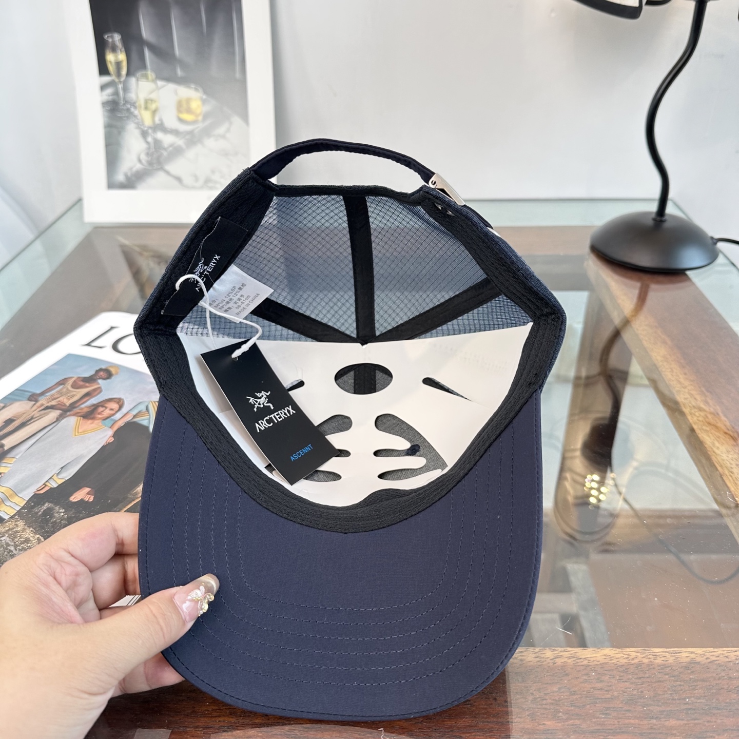 ARCTERYX SMALL BIRD HAT 始祖鸟弯檐棒球帽轻量帽子防晒帽遮阳帽情侣款SMALL B