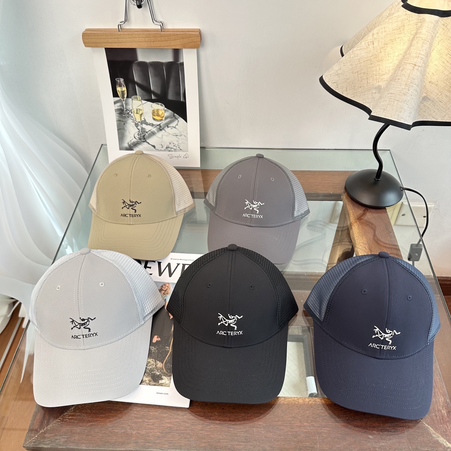 ARCTERYX SMALL BIRD HAT 始祖鸟弯檐棒球帽轻量帽子防晒帽遮阳帽情侣款SMALL B