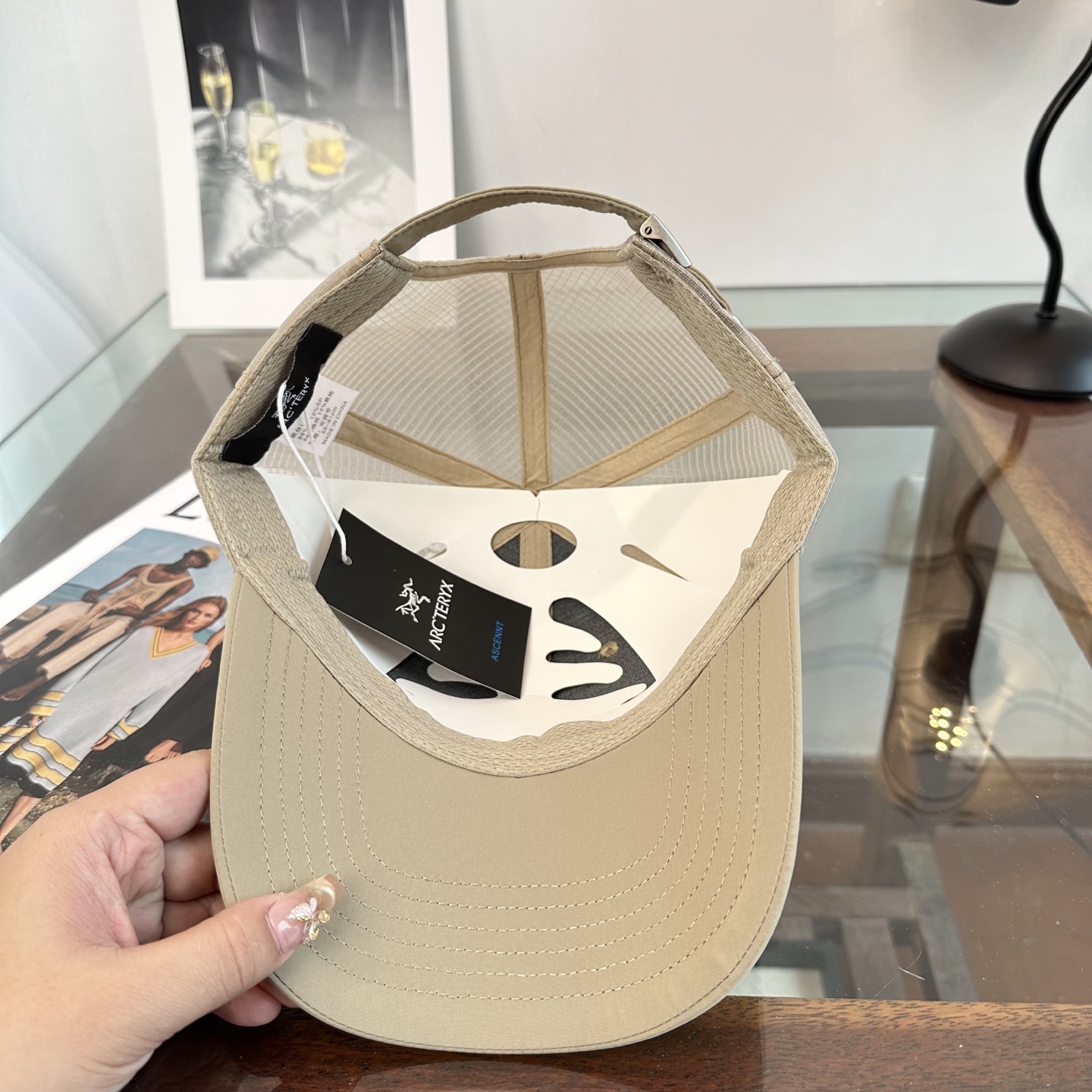 ARCTERYX SMALL BIRD HAT 始祖鸟弯檐棒球帽轻量帽子防晒帽遮阳帽情侣款SMALL B