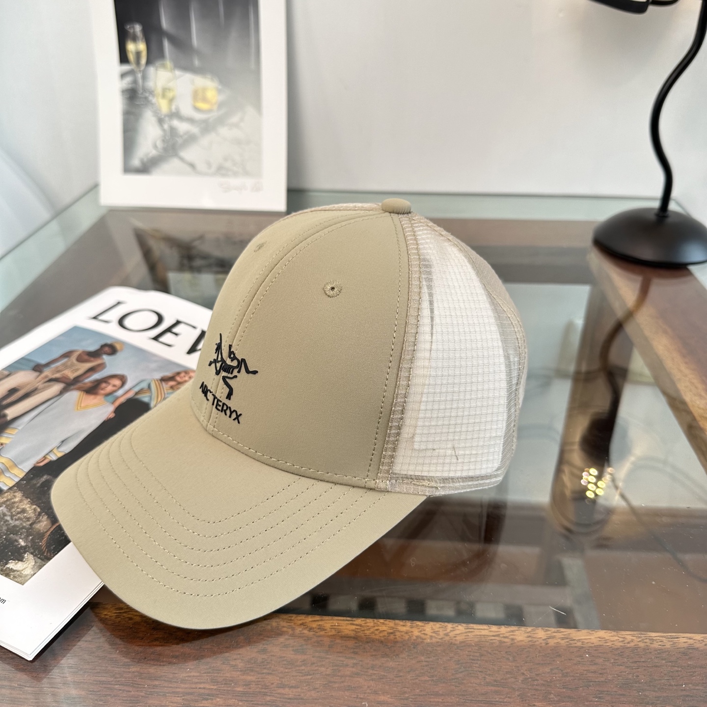 ARCTERYX SMALL BIRD HAT 始祖鸟弯檐棒球帽轻量帽子防晒帽遮阳帽情侣款SMALL B