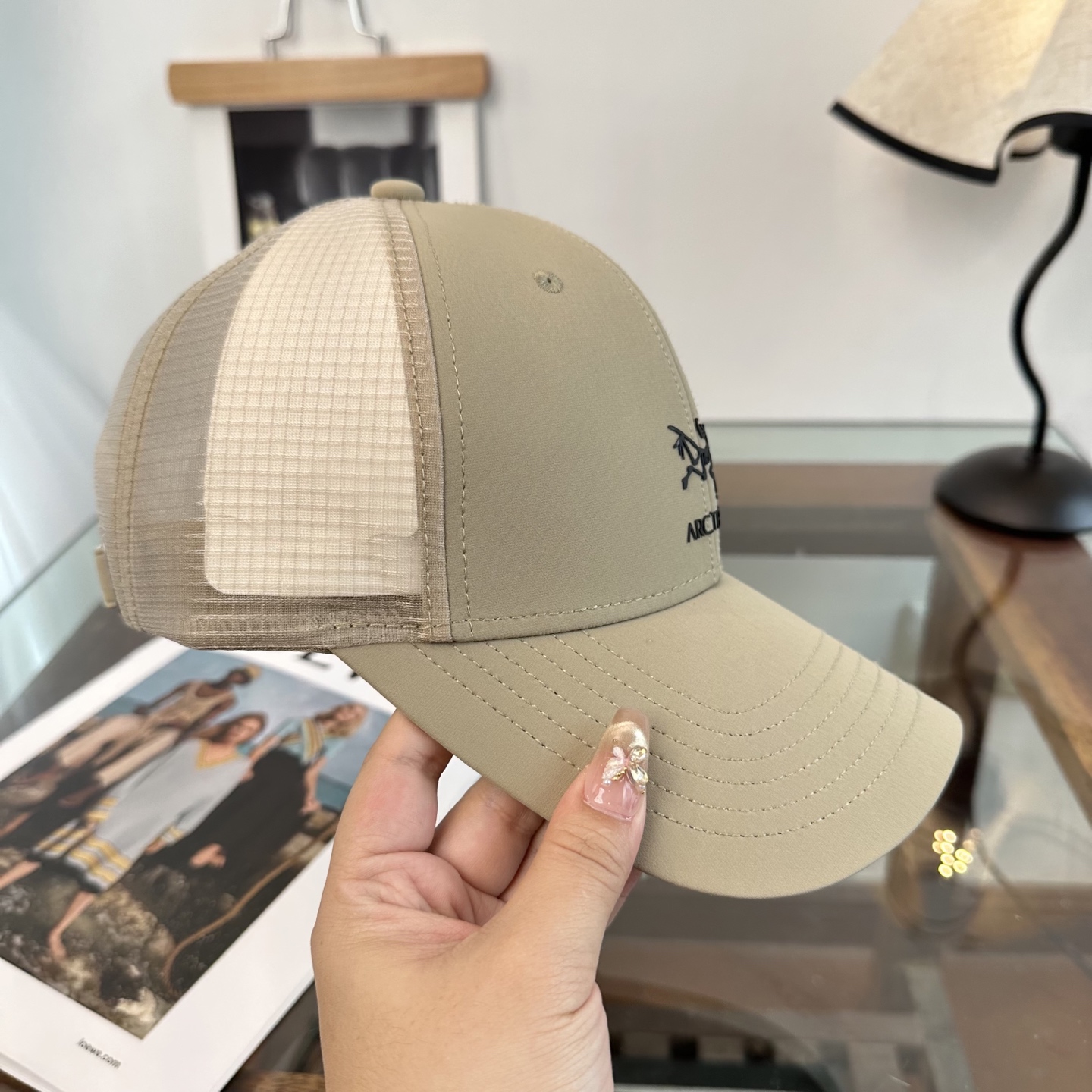 ARCTERYX SMALL BIRD HAT 始祖鸟弯檐棒球帽轻量帽子防晒帽遮阳帽情侣款SMALL B