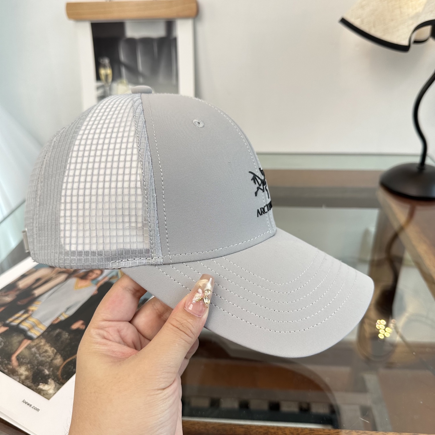 ARCTERYX SMALL BIRD HAT 始祖鸟弯檐棒球帽轻量帽子防晒帽遮阳帽情侣款SMALL B