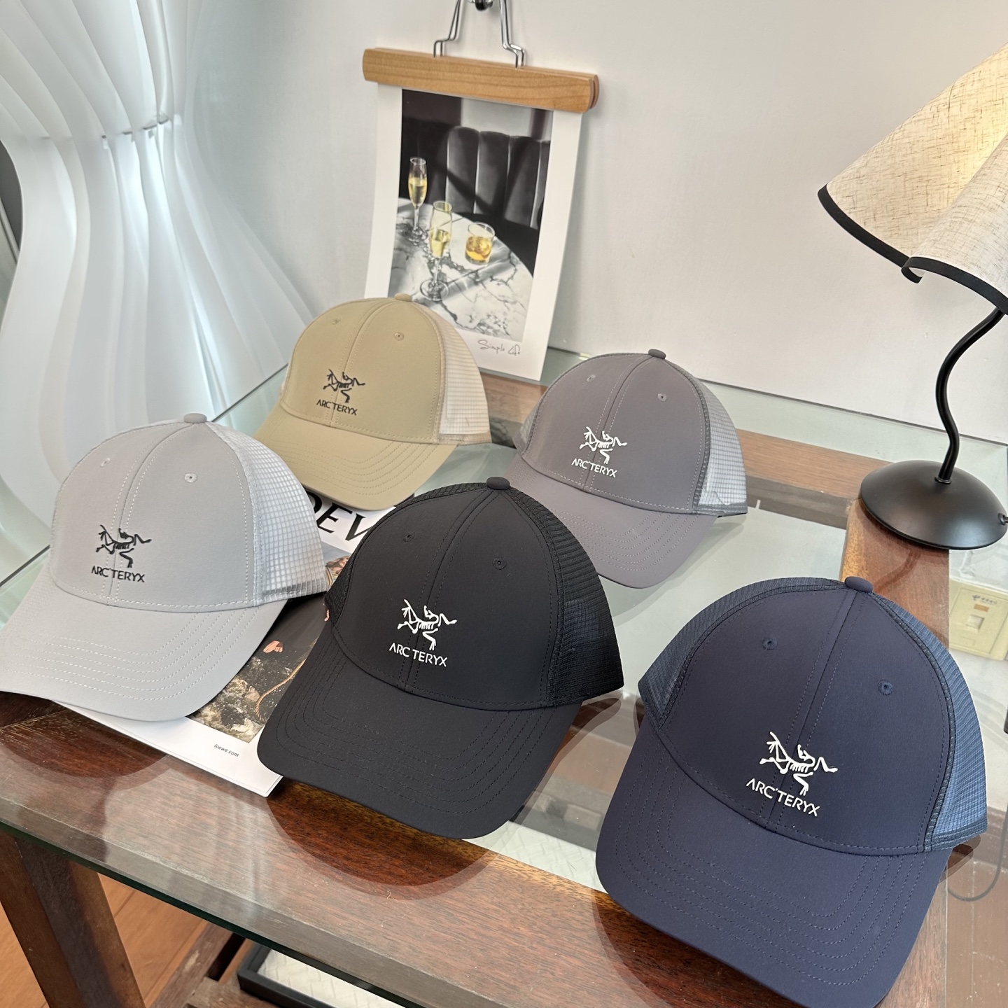 ARCTERYX SMALL BIRD HAT 始祖鸟弯檐棒球帽轻量帽子防晒帽遮阳帽情侣款SMALL B