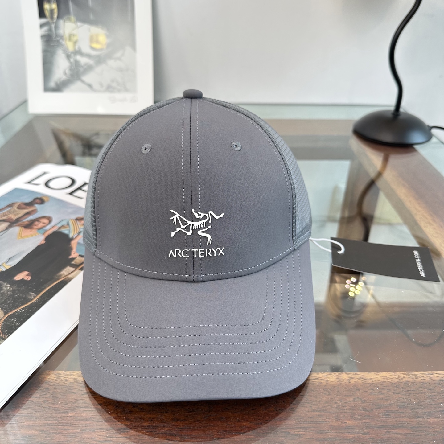 ARCTERYX SMALL BIRD HAT 始祖鸟弯檐棒球帽轻量帽子防晒帽遮阳帽情侣款SMALL B