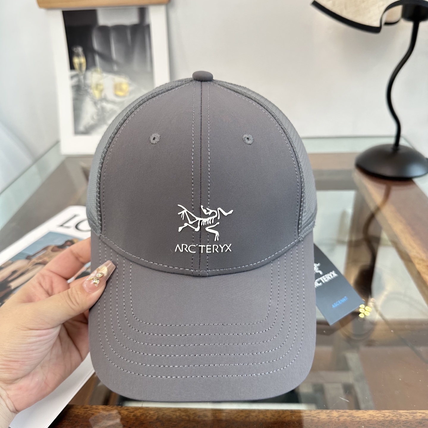 ARCTERYX SMALL BIRD HAT 始祖鸟弯檐棒球帽轻量帽子防晒帽遮阳帽情侣款SMALL B