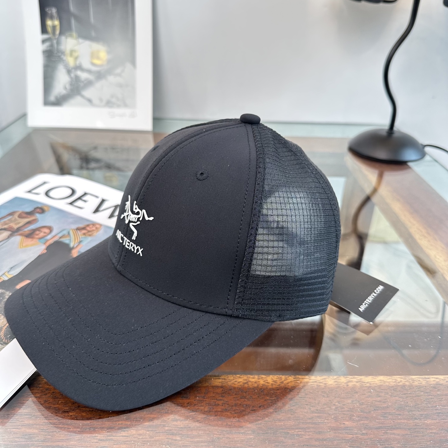 ARCTERYX SMALL BIRD HAT 始祖鸟弯檐棒球帽轻量帽子防晒帽遮阳帽情侣款SMALL B