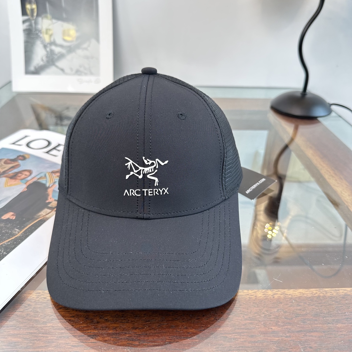 ARCTERYX SMALL BIRD HAT 始祖鸟弯檐棒球帽轻量帽子防晒帽遮阳帽情侣款SMALL B