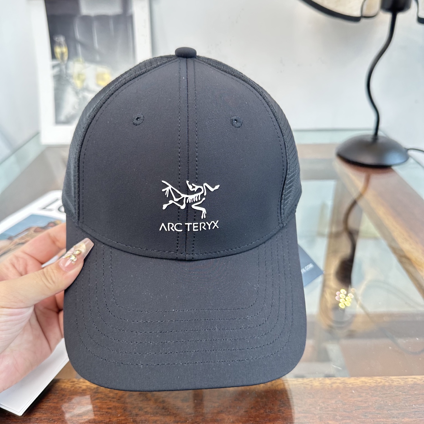 ARCTERYX SMALL BIRD HAT 始祖鸟弯檐棒球帽轻量帽子防晒帽遮阳帽情侣款SMALL B