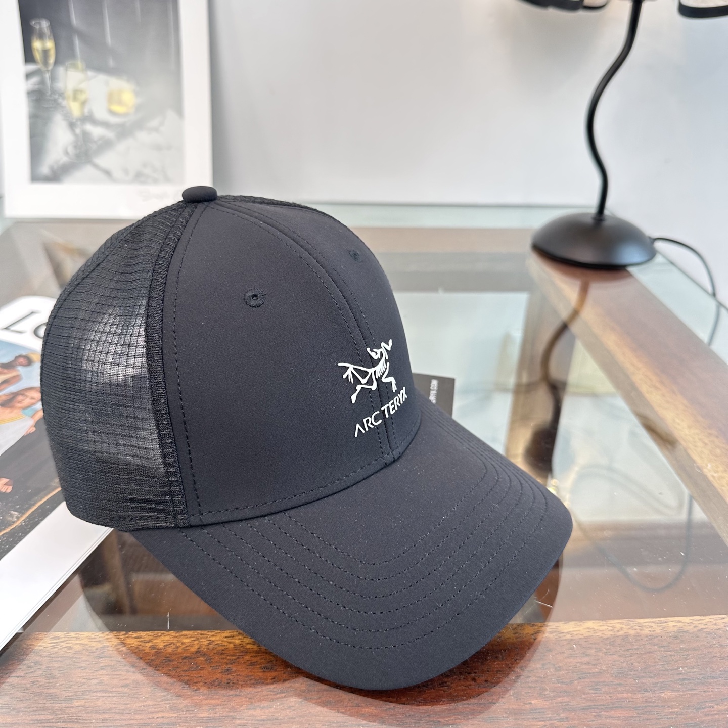 ARCTERYX SMALL BIRD HAT 始祖鸟弯檐棒球帽轻量帽子防晒帽遮阳帽情侣款SMALL B