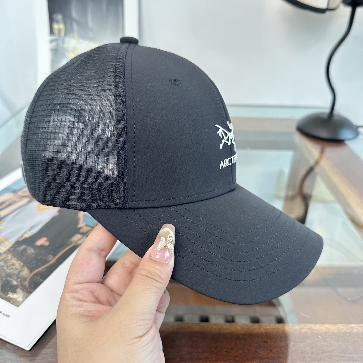 ARCTERYX SMALL BIRD HAT 始祖鸟弯檐棒球帽轻量帽子防晒帽遮阳帽情侣款SMALL B