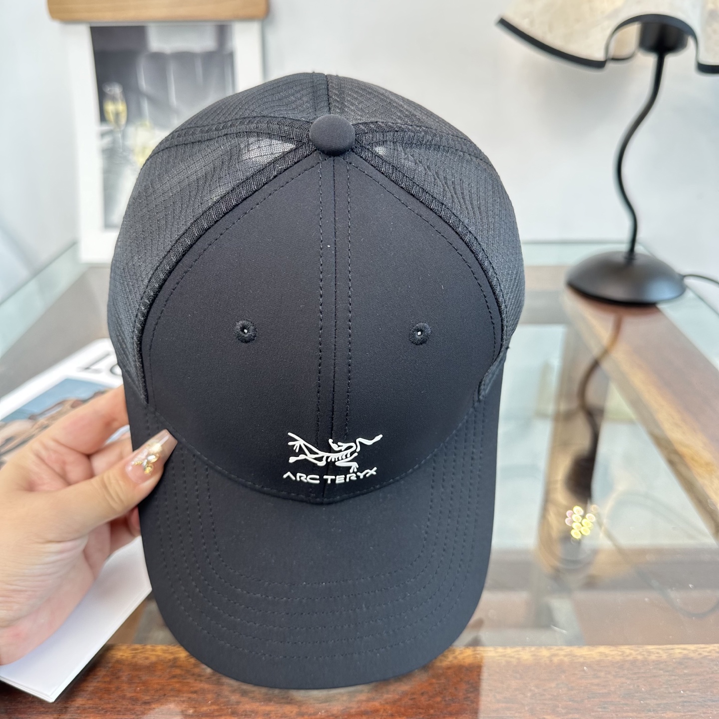 ARCTERYX SMALL BIRD HAT 始祖鸟弯檐棒球帽轻量帽子防晒帽遮阳帽情侣款SMALL B
