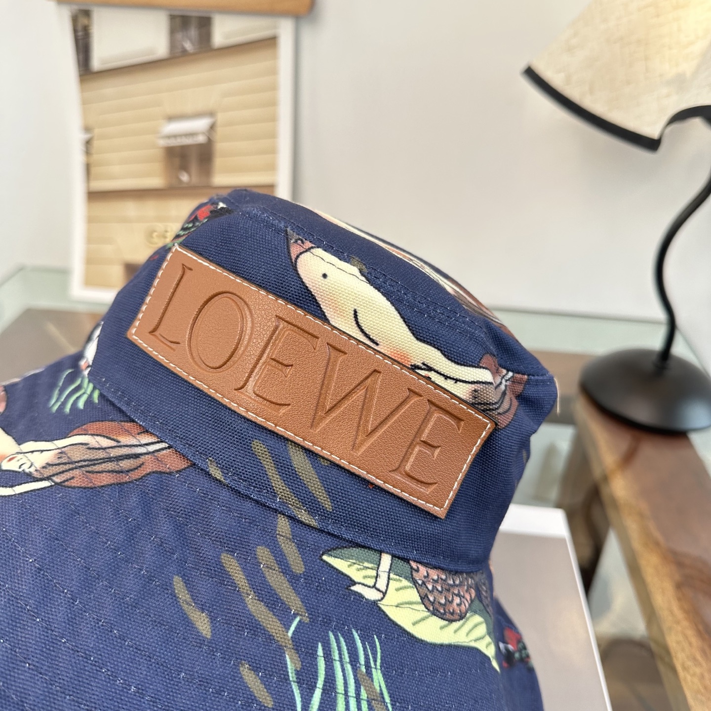 LOEWE罗意威 专柜新品渔夫帽，原单品质，内标齐全，头围57cm